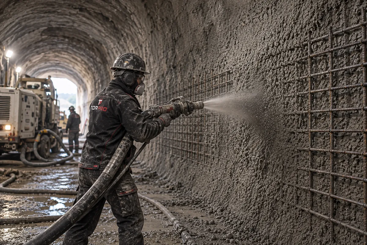 Illustrative service image: Shotcrete